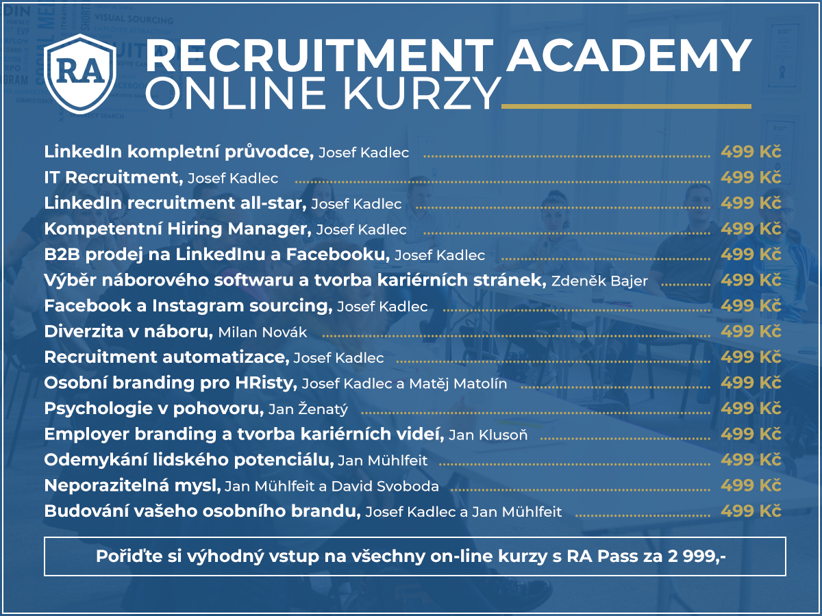 Seznam online kurzů