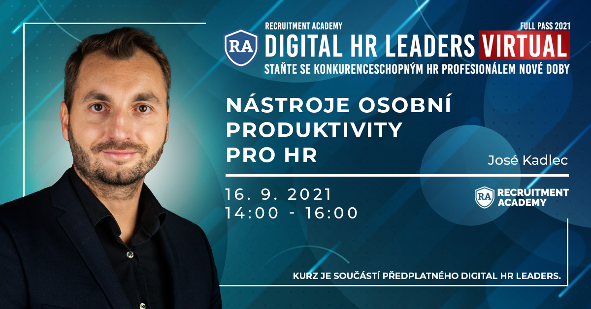 Nastroje osobni produktivity pro HR