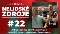 PODCAST No 22: O budoucnosti talent sourcingu a osobních datech s Balazsem Paroczayem