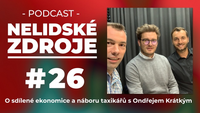 Podcast No 26: O sdílené ekonomice a náboru taxikářů s Ondřejem Krátkým, CEO Liftago