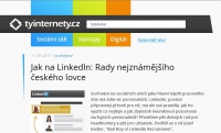 Jak na LinkedIn: Rady nejznámějšího českého lovce