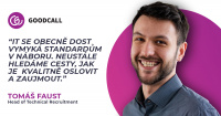 Rozhovor s Tomášem Faustem, Head of Technical Recruitment v GoodCall