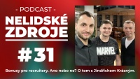 PODCAST No 31: Bonusy pro recruitery. Ano nebo ne? O tom s Jindřichem Krásným, HR Manager ERA