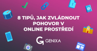 Infografika: 8 tipů, jak zvládnout pohovor v online prostředí