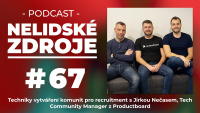 PODCAST No 67: Techniky vytváření komunit pro recruitment s Jirkou Nečasem, Tech Community Manager z Productboard