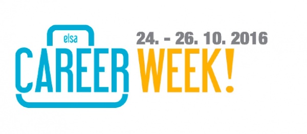 24. října 2016: Career Week ELSA Prague