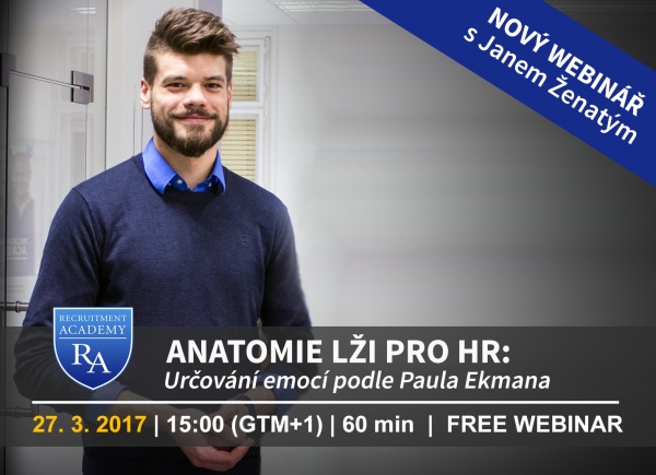 Webinář, 27.3. 2017 |  Jan J. Ženatý: Anatomie lži pro HR