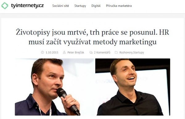 Životopisy jsou mrtvé, trh práce se posunul. HR musí začít využívat metody marketingu